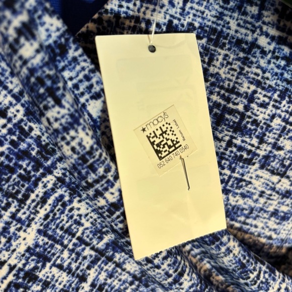 LAUREN RALPH LAUREN Sz 14 Jersey Knit 3/4 Sleeve Above the Knee Dress NEW - Picture 7 of 13